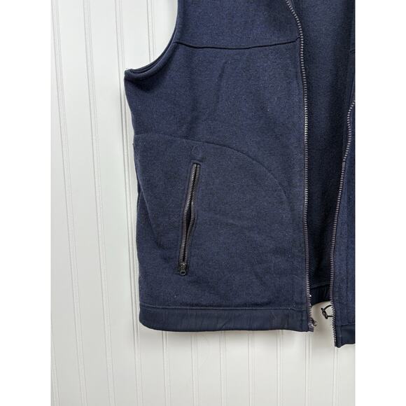 Goodfellow & Co Men’s Navy‎ Blue Sweater Vest Size XL Medium Fall Winter #183 - Picture 3 of 16